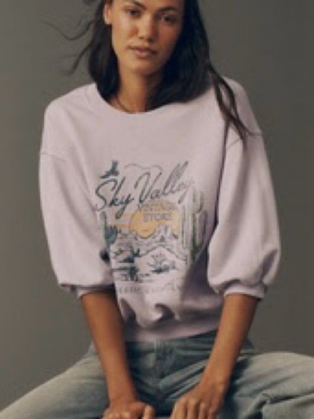 Brand new with tags Pilcro Anthropologie  short sleeve sweatshirt in size xl.